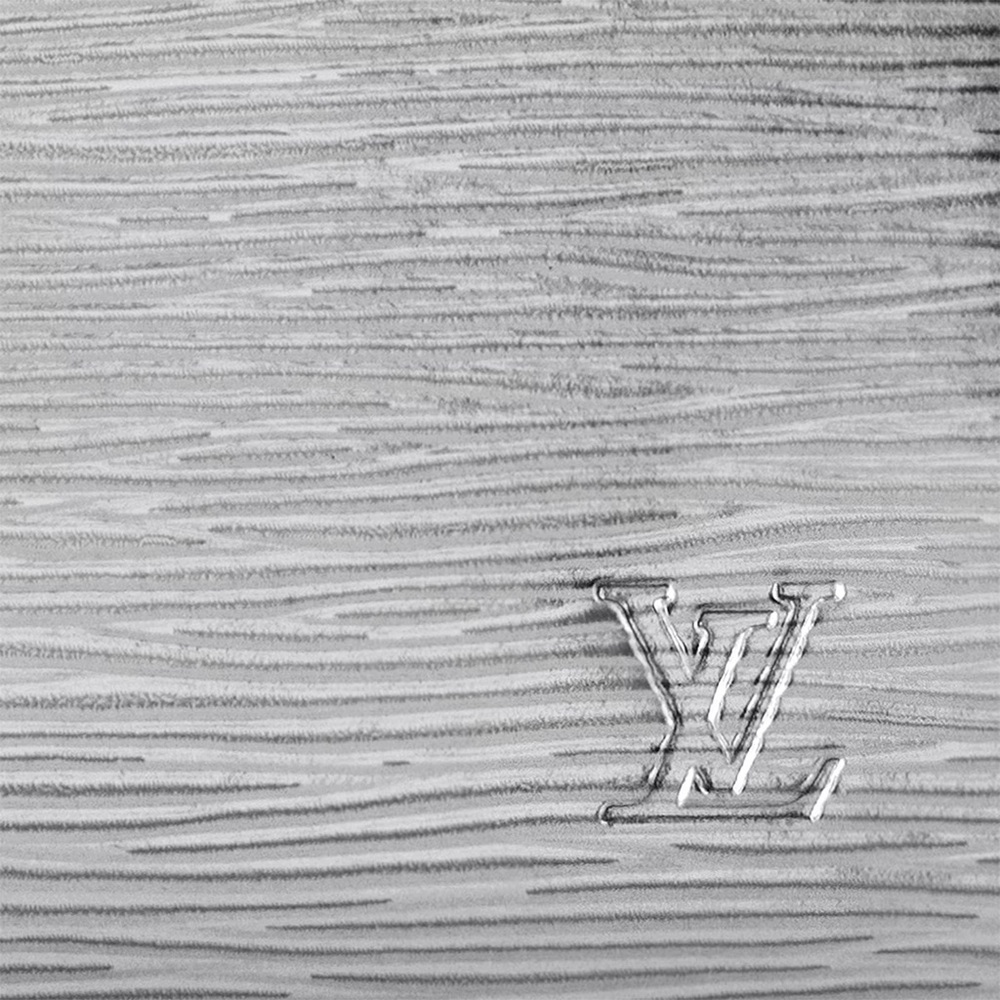 NEW Louis Vuitton Pochette Accessoires Silver Epi Leather - Picture 5 of 10